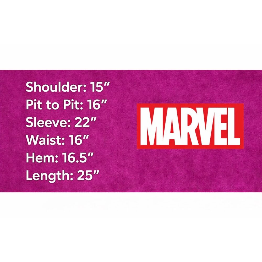 💥 Marvel Logo Blue Tie Dye Long Sleeve Graphic T-Shirt Small 💥 - Picture 6 of 6
